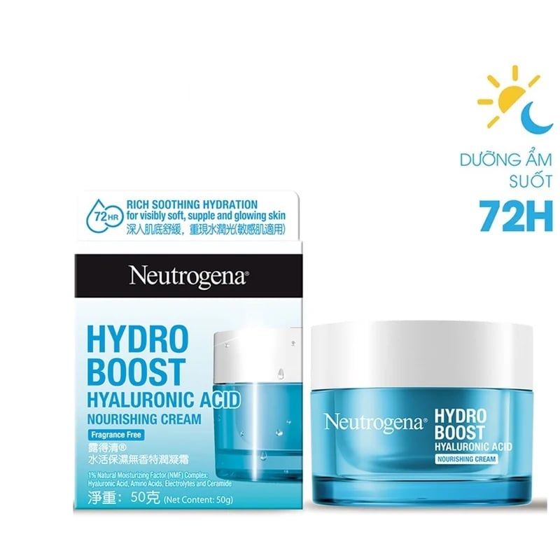 Kem Dưỡng Ẩm cho da khô Neutrogena Hydro Boost Nourishing Gel Cream 50gr