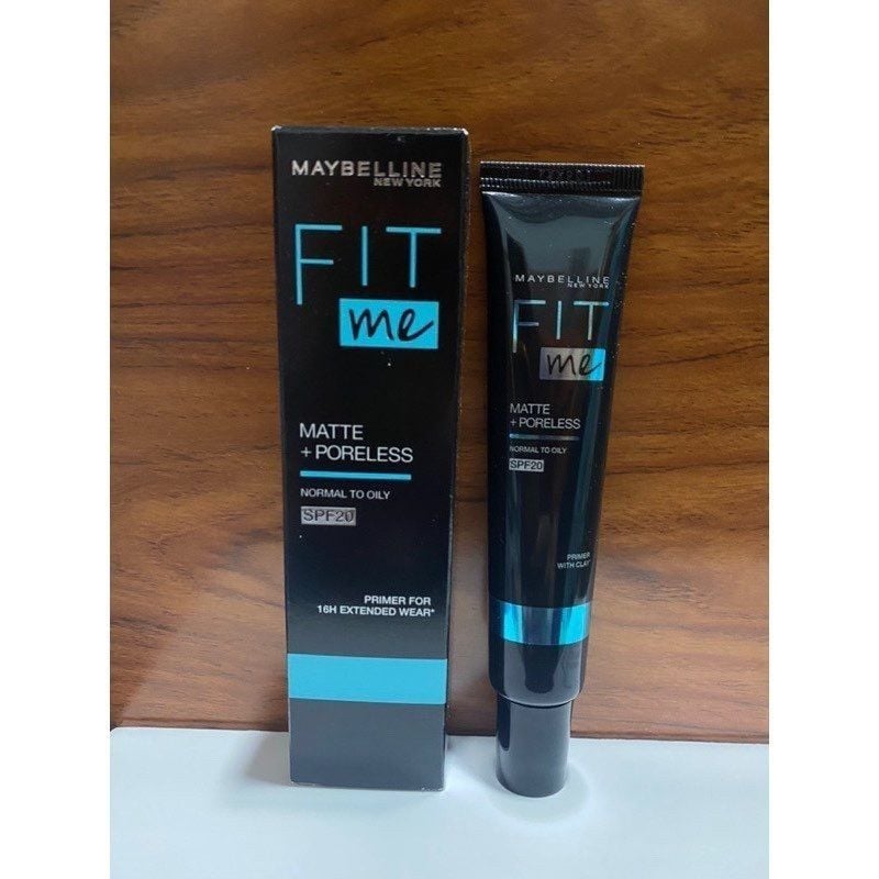 Kem Lót Kiềm Dầu Ngăn Xuống Tông SPF 20 Fit Me Primer Matte+Poreless Maybelline New York 30ml