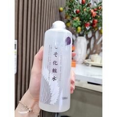 Nước hoa hồng tía tô Perilla Natural Skin Lotion Nhật bản 500ml