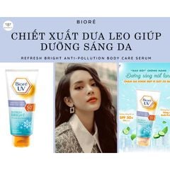 Serum Chống Nắng Dưỡng Thể Kháng Bụi Mát Lạnh Biore UV SPF 50+/PA+++