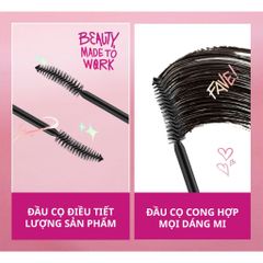 Mascara Essence Lash Goals Volume / Long Curl Waterproof chuốt mi làm dài và làm dày mi 7.5ml