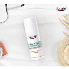 Kem Dưỡng Eucerin Cho Da Thâm Mụn Pro Acne Solution Day Bright Mattifying SPF30 50ml