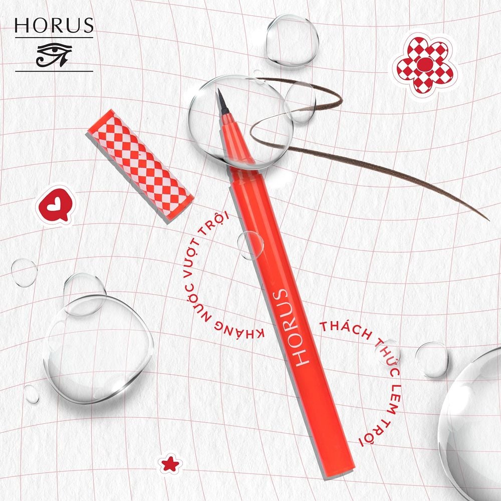 Horus Kẻ mắt Water Proof Eyeliner 0.5g
