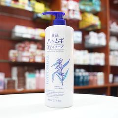 Sữa Tắm Hatomugi Dưỡng Ẩm, Sáng Da Chiết Xuất Ý Dĩ 800ml