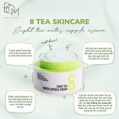 Kem dưỡng Cấp nước 8 loại trà BOM Eight Tea Water Capsule 50g