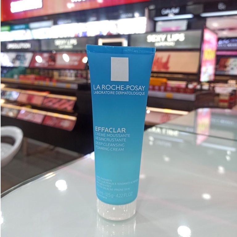 Sữa Rửa Mặt Tạo Bọt & Se Khít Lỗ Chân Lông La Roche-Posay Effaclar Deep Cleansing Foaming Cream 125ml