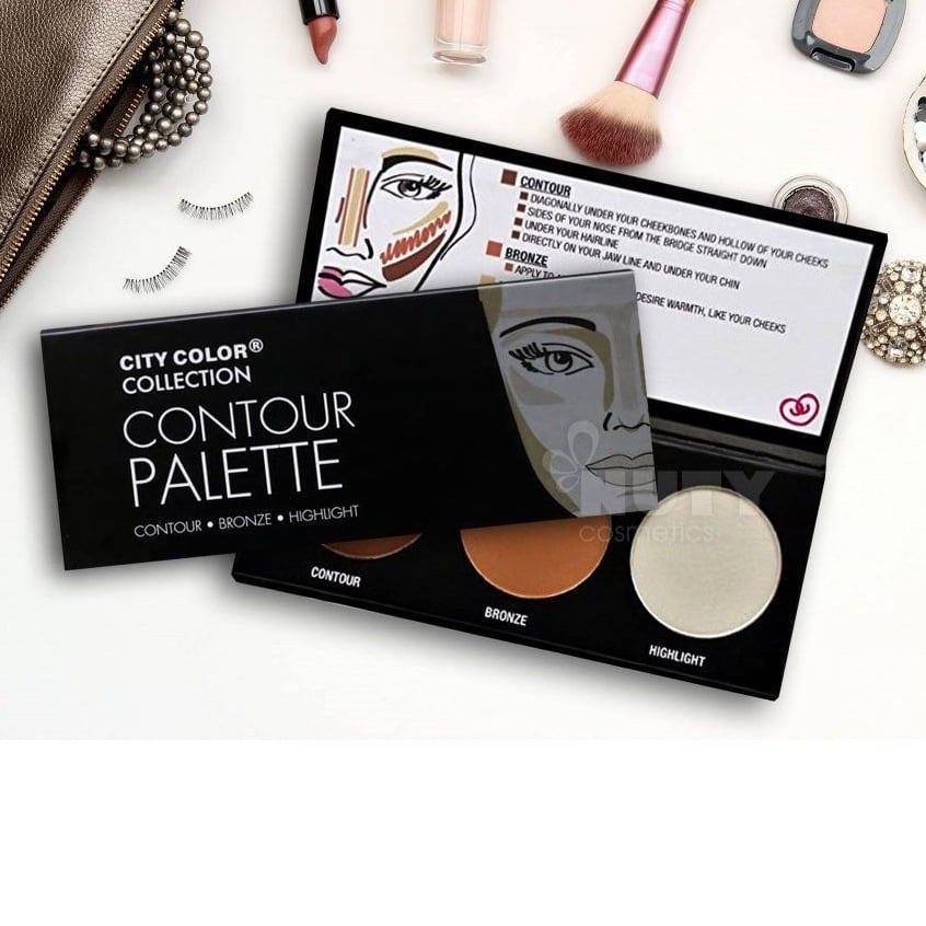 Tạo khối 3 ô Hilight City Color contour palette