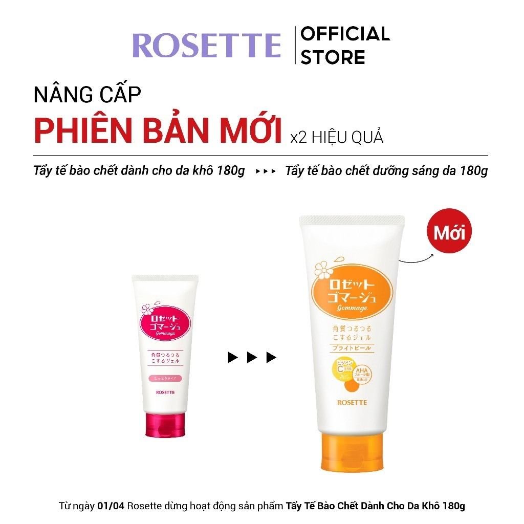 Tẩy Tế Bào Chết Rosette Peeling Gel
