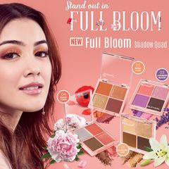 Phấn mắt 4 ô có nhũ SILKYGIRL FULL BLOOM QUAD