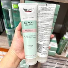 Gel Rửa Mặt Eucerin Treatment Gel To Foam Cleanser