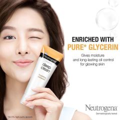 Sữa Rửa Mặt Neutrogena Làm Sạch & Kiểm Soát Nhờn Deep Clean Foaming Cleanser