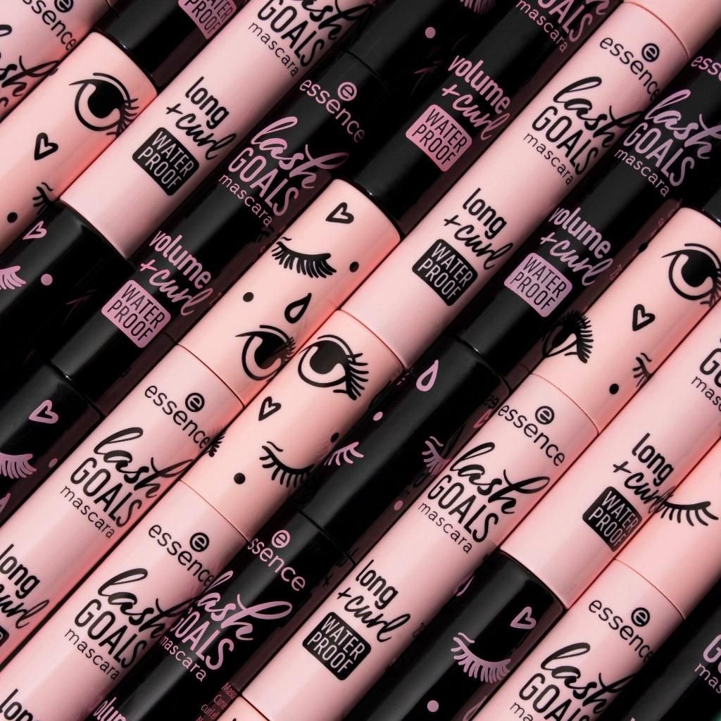 Mascara Essence Lash Goals Volume / Long Curl Waterproof chuốt mi làm dài và làm dày mi 7.5ml