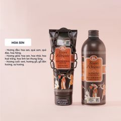 Sữa tắm nước hoa Ý Tesori d'Oriente 250ml-500ml giúp trắng da, dưỡng ẩm