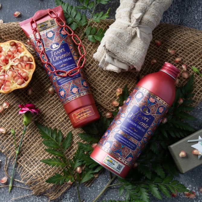 Sữa tắm nước hoa Ý Tesori d'Oriente 250ml-500ml giúp trắng da, dưỡng ẩm