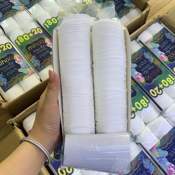 Bông Tẩy Trang Mihoo Cotton Pads