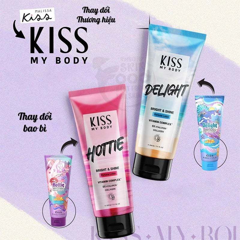 Dưỡng thể Hương Nước Hoa Kiss My Body