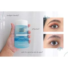 Nước Tẩy Trang Mắt Môi Loreal Gentle Lip&Eye Makeup Remover 125ml