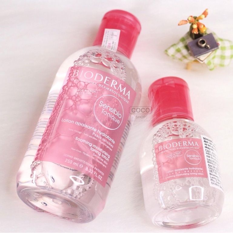 Nước Hoa Hồng Bioderma Dành Cho Da Nhạy Cảm Sensibio Tonique