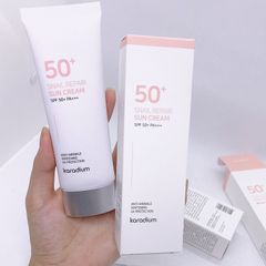 Kem Chống Nắng Karadium Snail Repair Sun Cream SPF 50+ PA+++ 70ml