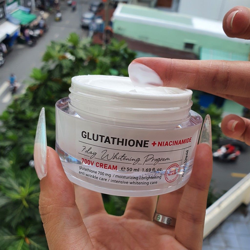 Kem Dưỡng Angel liquid Whitening  Glutathione 700 V-Cream