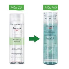 Nước Tẩy Trang Eucerin Pro Acne Solution Cleansing Water Cho Da Nhờn Mụn