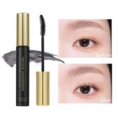 Mascara Bom Wonderproof Volume & Curl #01 Deep Black 8G