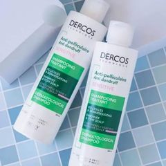 Dầu Gội Vichy Giảm Gàu Cho Da Đầu Dầu Dercos Shampoo Dandruff & Itchy Scalp 200ml