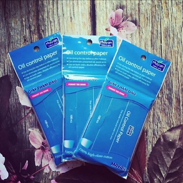 Giấy Thấm Dầu MAYAN Oil Control Paper
