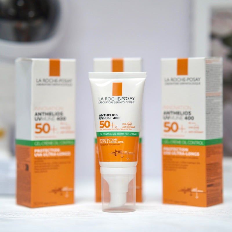 Kem chống nắng da dầu La roche Posay Anthelios Uvmune 400 Oil Control Gel-Cream SPF 50+