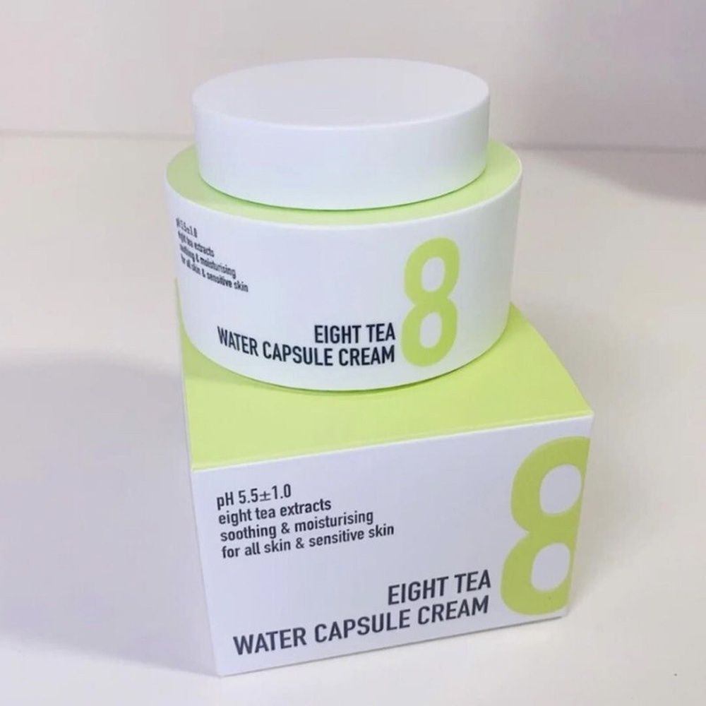 Kem dưỡng Cấp nước 8 loại trà BOM Eight Tea Water Capsule 50g