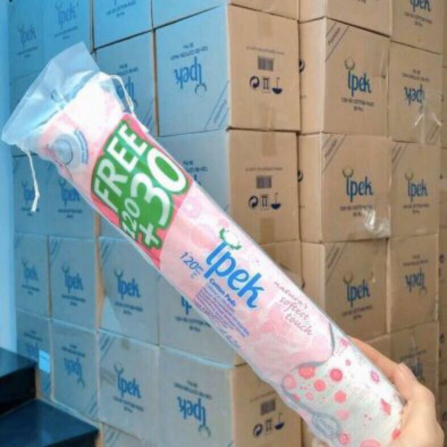 Bông tẩy trang Ipek 150 miếng