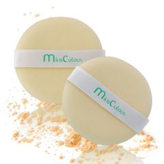 Bông Phấn Nước MiraCulous phấn ướt tay cầm vuông/ tròn bịch 2 miếng