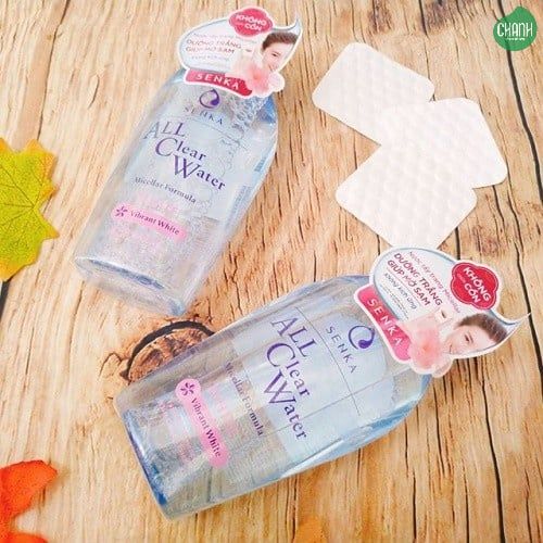 Nước Tẩy Trang Senka Micellar Dưỡng Trắng All Clear Water Micellar Formula White 230ml