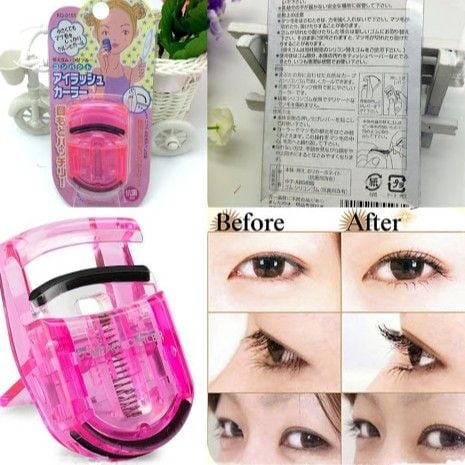 Bấm Mi Nhựa Giúp Cong Mi Kai Compact Eyelash Curler