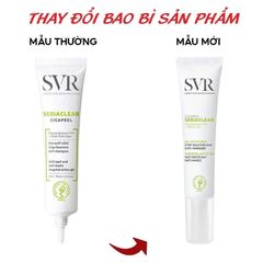 Gel làm giảm mụn dành da dễ bị mụn SVR SEBIACLEAR Cicapeel 15ml