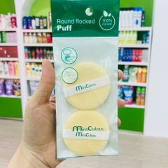 Bông Phấn Nước MiraCulous phấn ướt tay cầm vuông/ tròn bịch 2 miếng