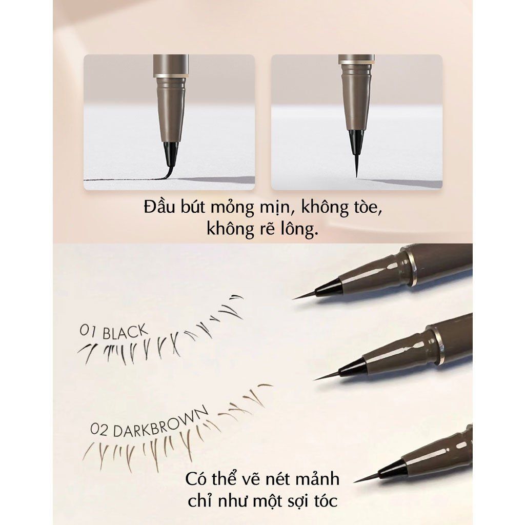 Bút Kẻ Mắt Judydoll Slim Liquid Eyeliner