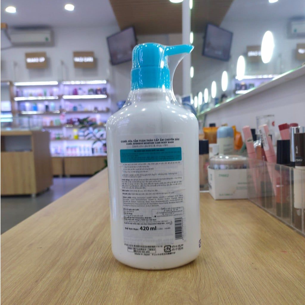 Sữa Tắm Toàn Thân Cấp Ẩm Chuyên Sâu Curel Intensive Moisture Care Body Wash 420ml