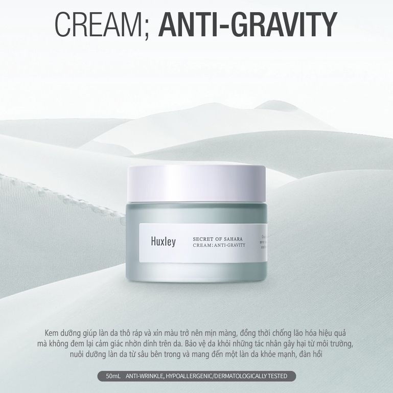 Kem Chống Lão Hóa Huxley Anti Gravity