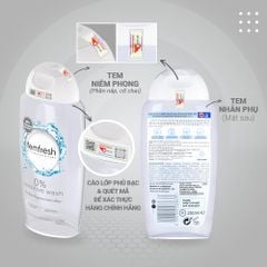 Dung dịch vệ sinh phụ nữ cao cấp cho da nhạy cảm Femfresh 0% Sensitive Intimate Wash 250ml