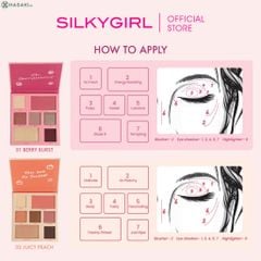 Bảng Phấn Mắt & Mặt Silkygirl Eye & Face Palette