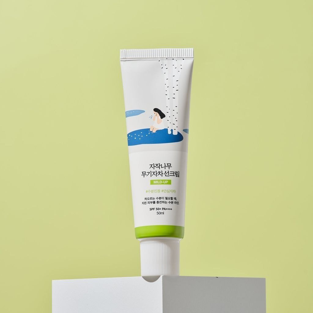 Kem chống nắng dưỡng ẩm Round lab Birch Juice Moisturizing / Tone up / Mild-Up 50ml
