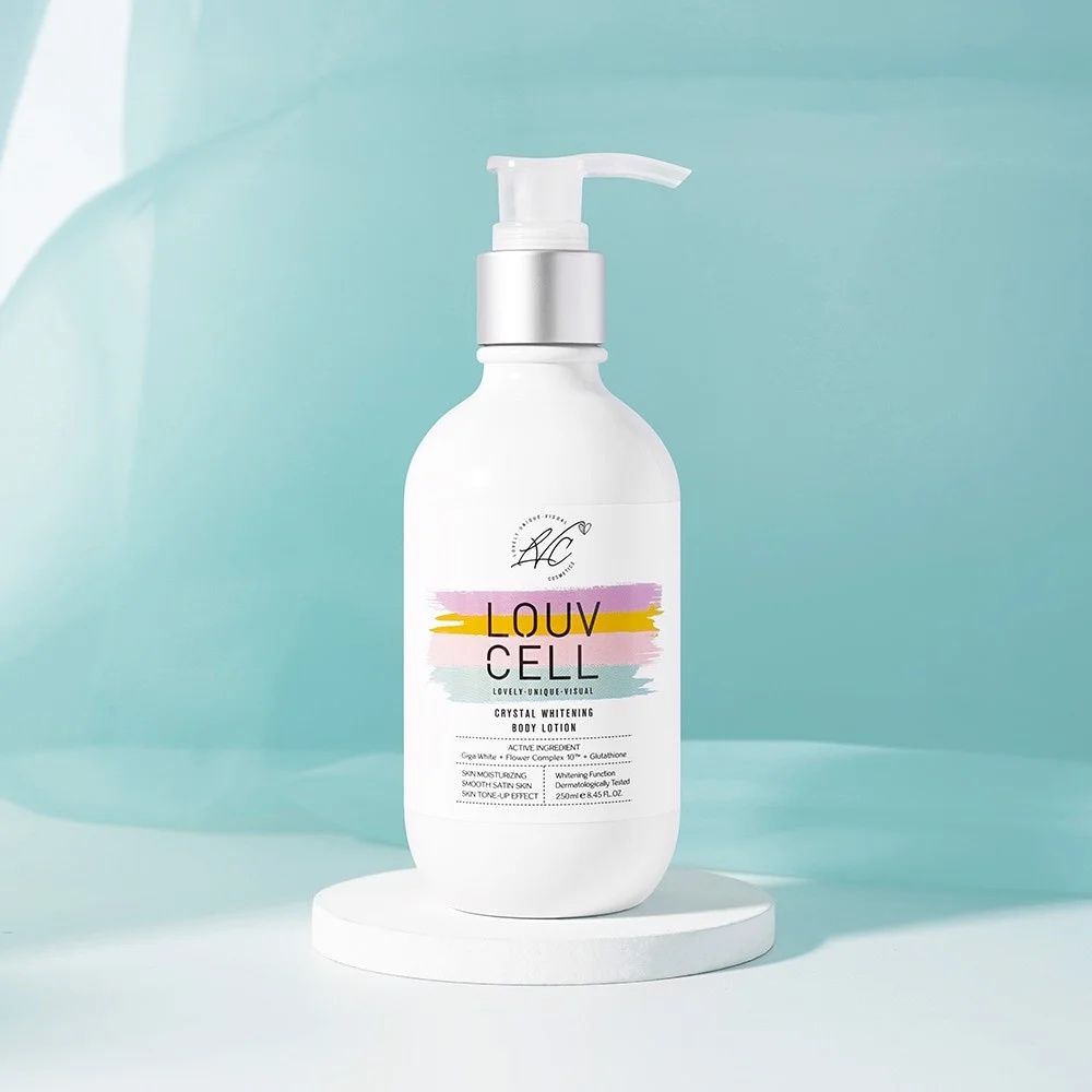 Kem dưỡng ẩm trắng da body Louv Cell Crystal Whitening Body Lotion 120ml / 250ml