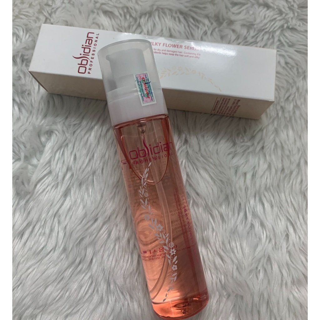 DƯỠNG TÓC SIÊU MỀM MƯỢT OBSIDIAN SILKY FLOWER SERUM