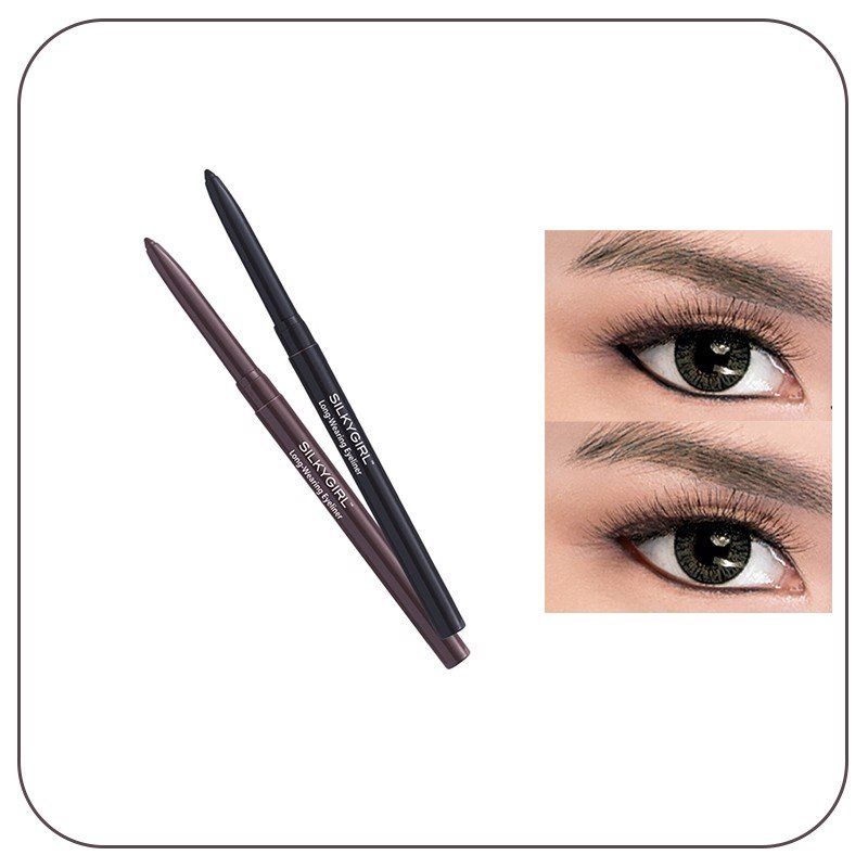 Chì kẻ viền mắt SilkyGirl long wearing eyeliner