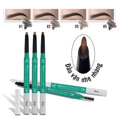 Chì Kẻ Mày MiraCulous Secret Pen Maker 2 Đầu Tiện Lợi