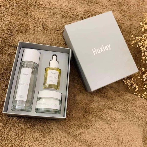 Set Dưỡng Da Khô Huxley Extra Moisture Trio