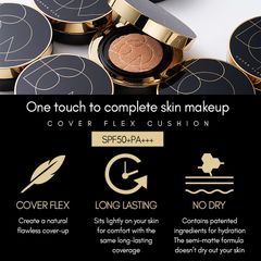 Phấn Nước Che Khuyết Điểm B.O.M Cover Flex Cushion SPF 50+ PA++++