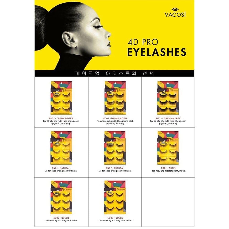 Lông Mi giả Vacosi 4D pro VM22