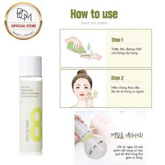 Nước hoa hồng BOM 8 Loại Trà Eight Tea 150ml